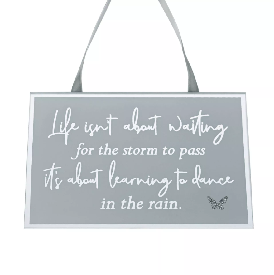 Reflections Plaque - Storms To Pass