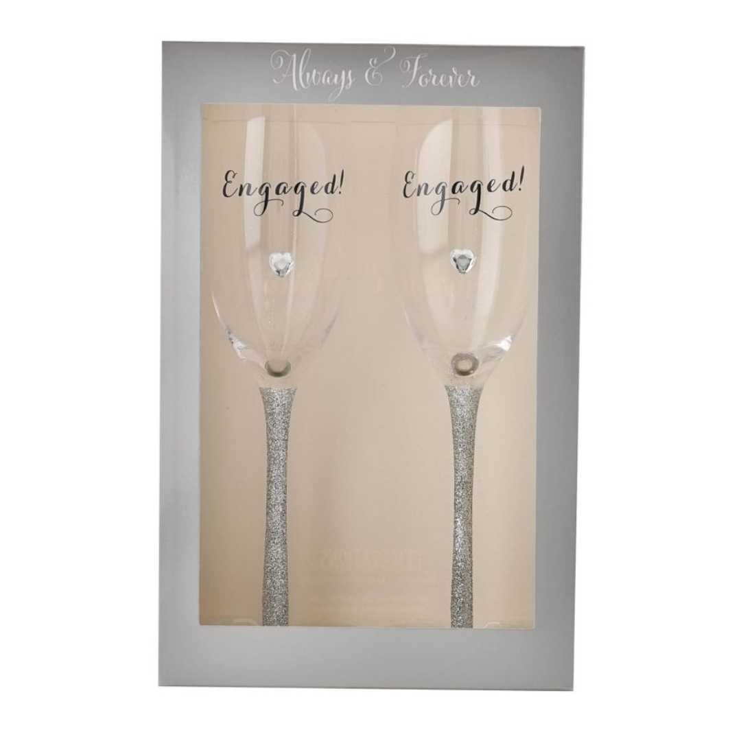 Set Of 2 Champagne Flutes