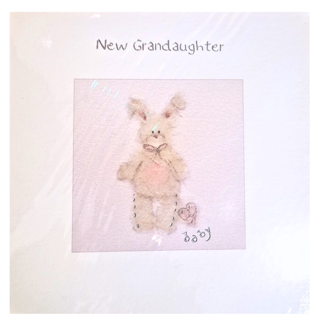 New Grandaughter Greeting Card