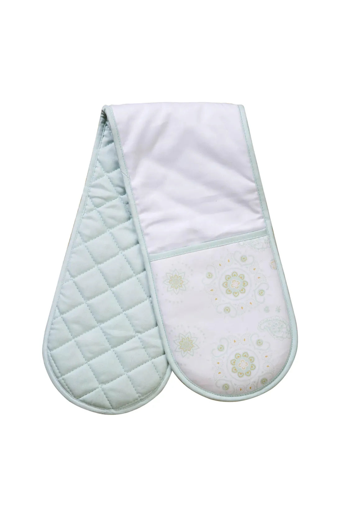 Paisley Spiral Double Oven Glove