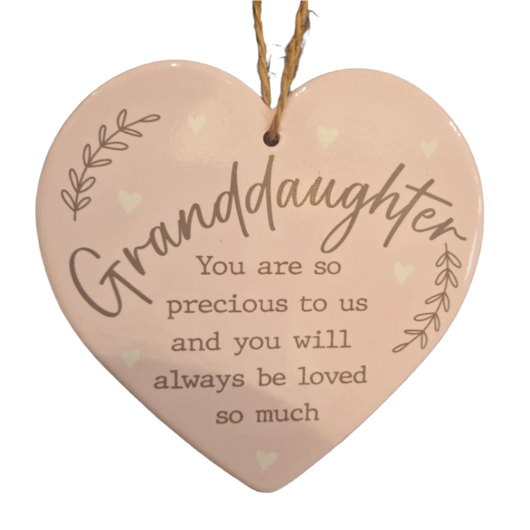 Newborn Gift Granddaughter Hanger