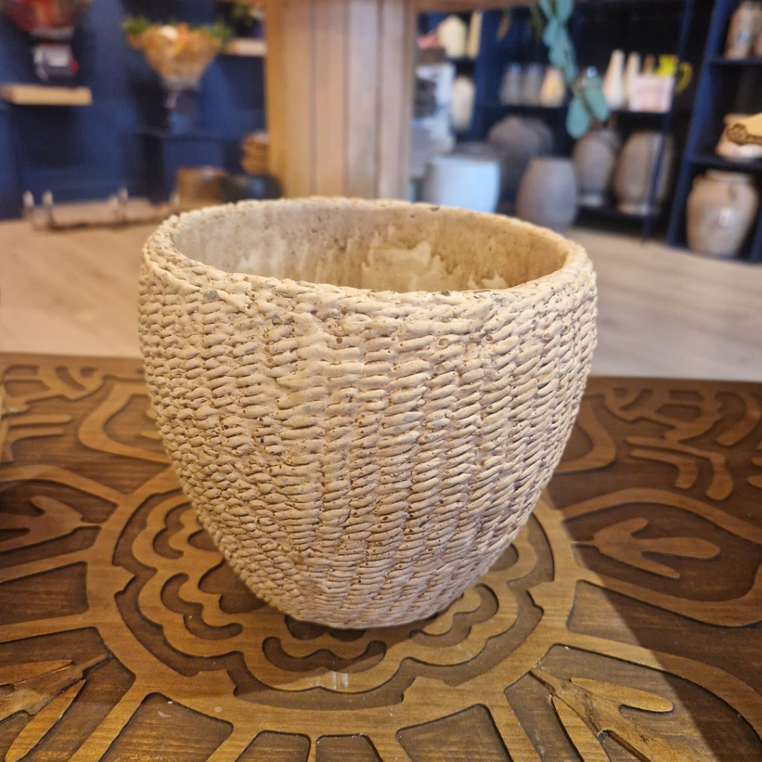 Beige Plant Pot