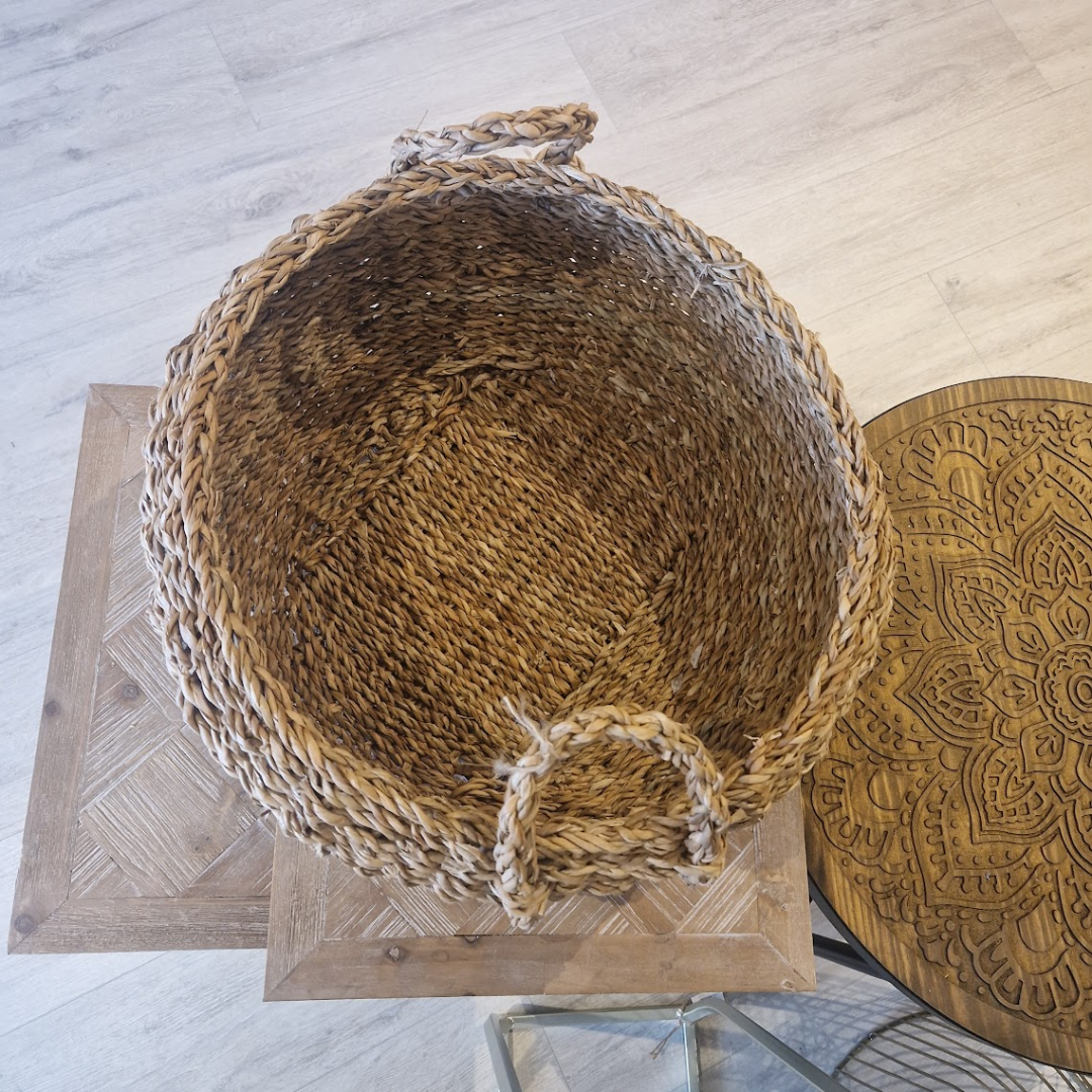 Large Round Wicker Basket