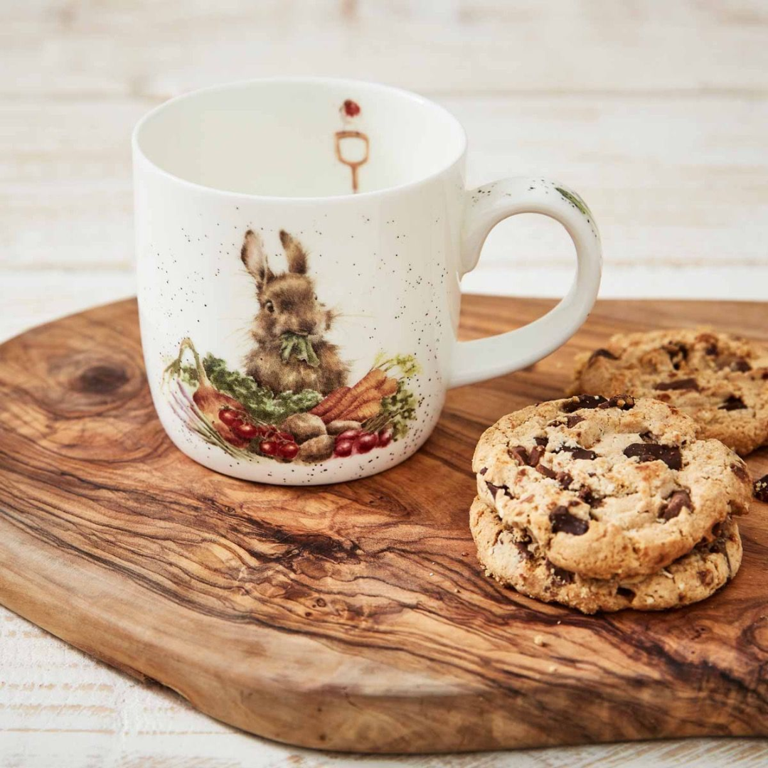 Wrendale 'Grow Your Own' Rabbit Mug