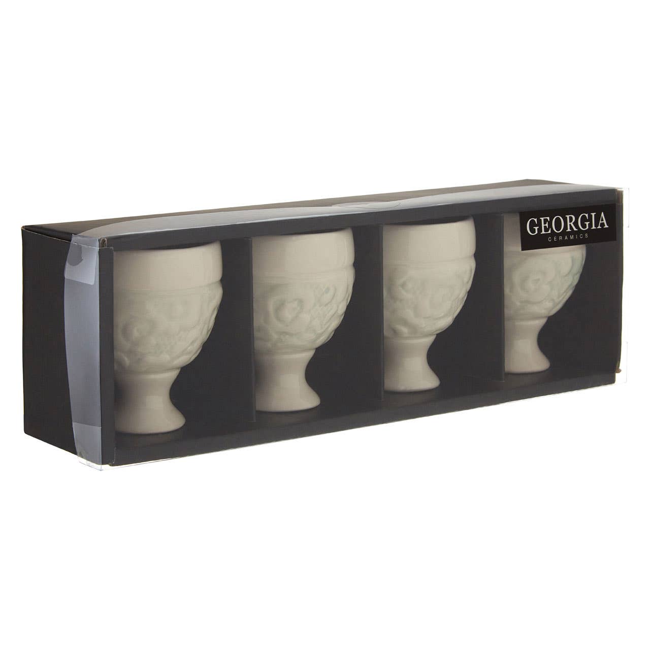 Georgia Ceramics Eggcups Set Of 4 - Sale Up to 50% Off