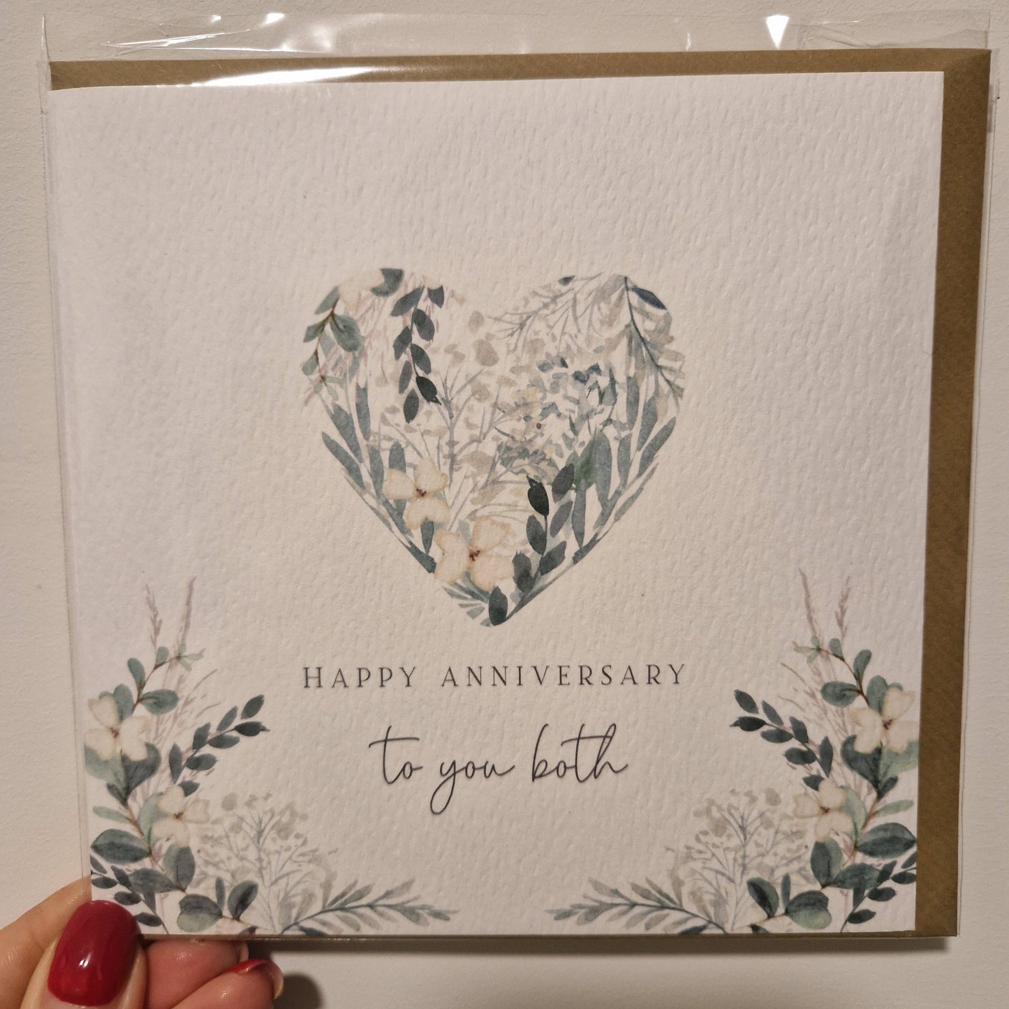 Happy Anniversary To You Both Greeting Card