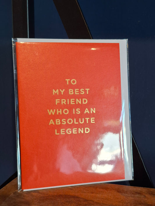 Mini Card - legend friend