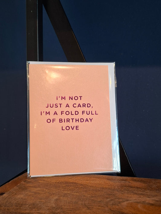 Mini Greeting Card- Birthday Love