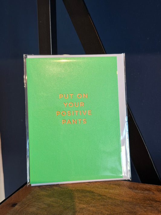 Mini Greeting Pants- Positive Pants