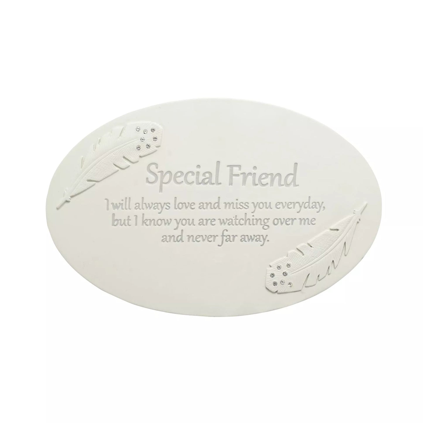 Thoughts of You Friend Memorial Plaque