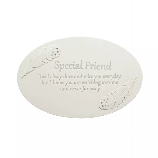 Thoughts of You Friend Memorial Plaque