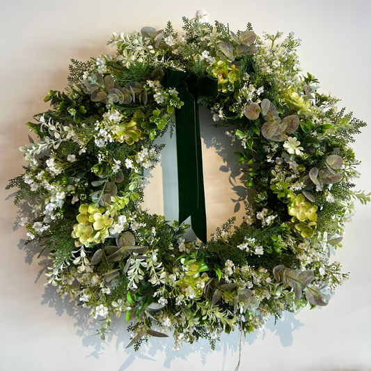 Forest Elegance Faux Wreath