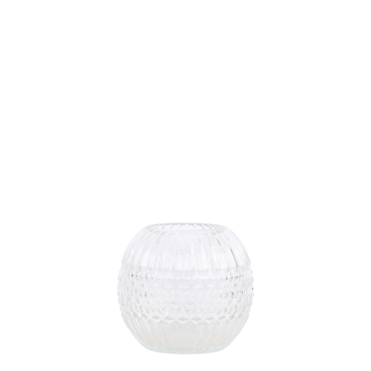 Vase with Grooves and Pattern