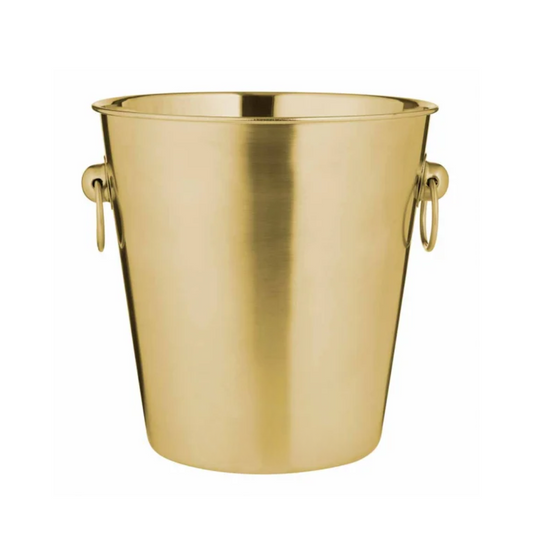 Brass Finish Mixology Champagne Cooler