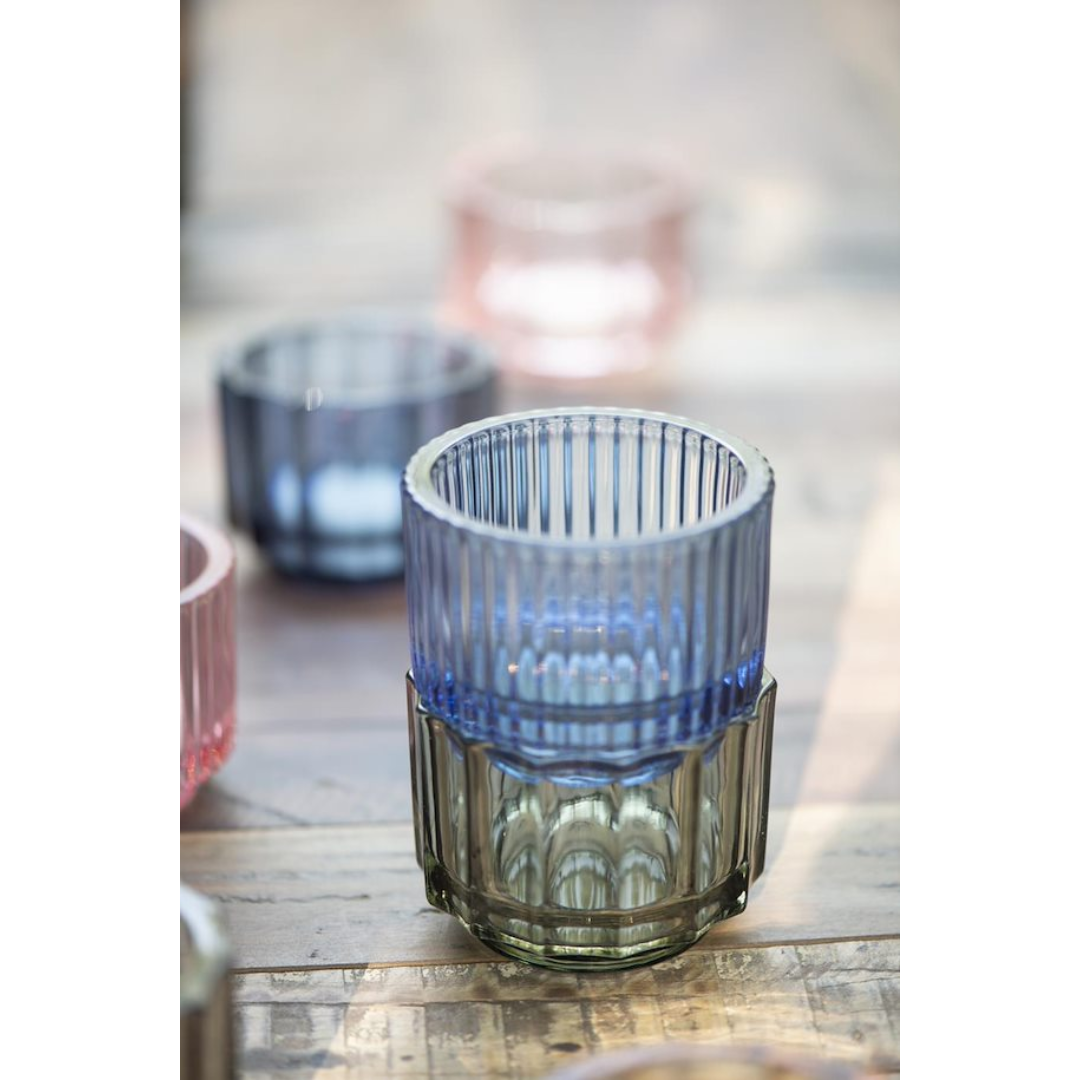 Ib Laursen Blue Candle Holder