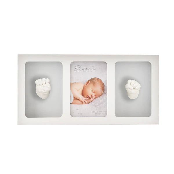 White Triple Photo Frame and Casting Kit – Blossoms Boutique