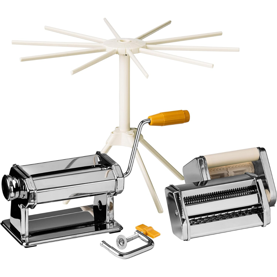 Premier Housewares From Scratch Multi Pasta Chrome Maker Set