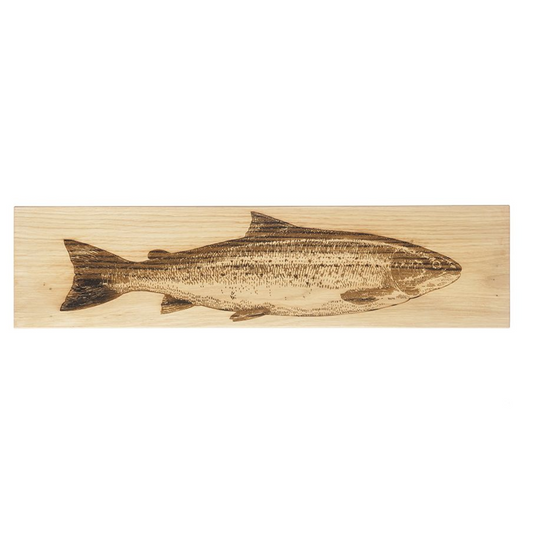 Salmon Oak Serving Platter