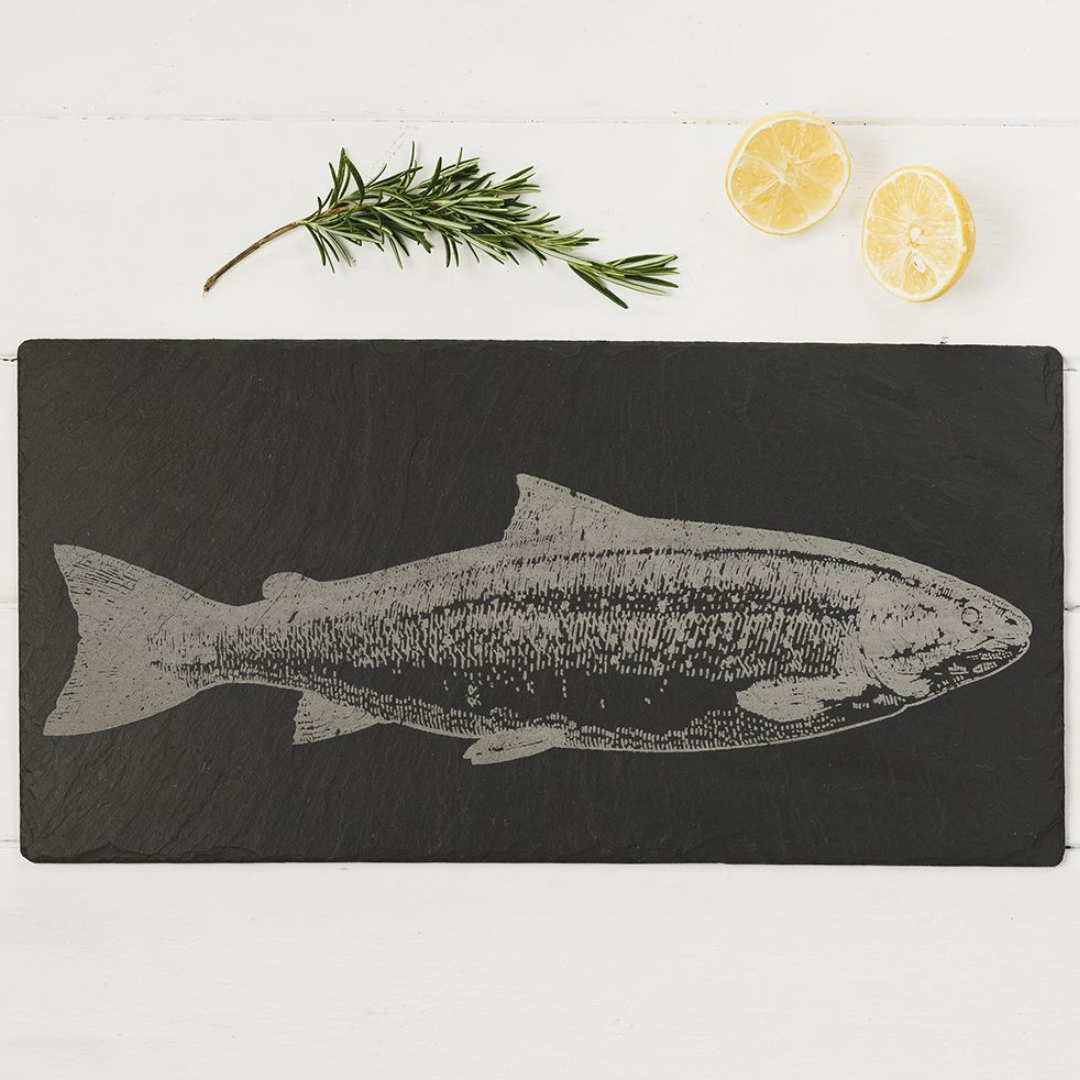 Salmon Slate Table Runner