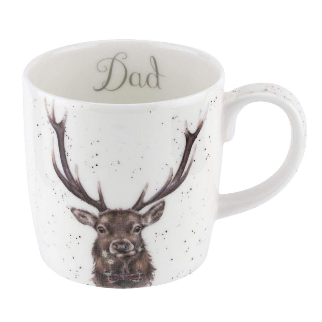 Wrendale Stag Dad Mug