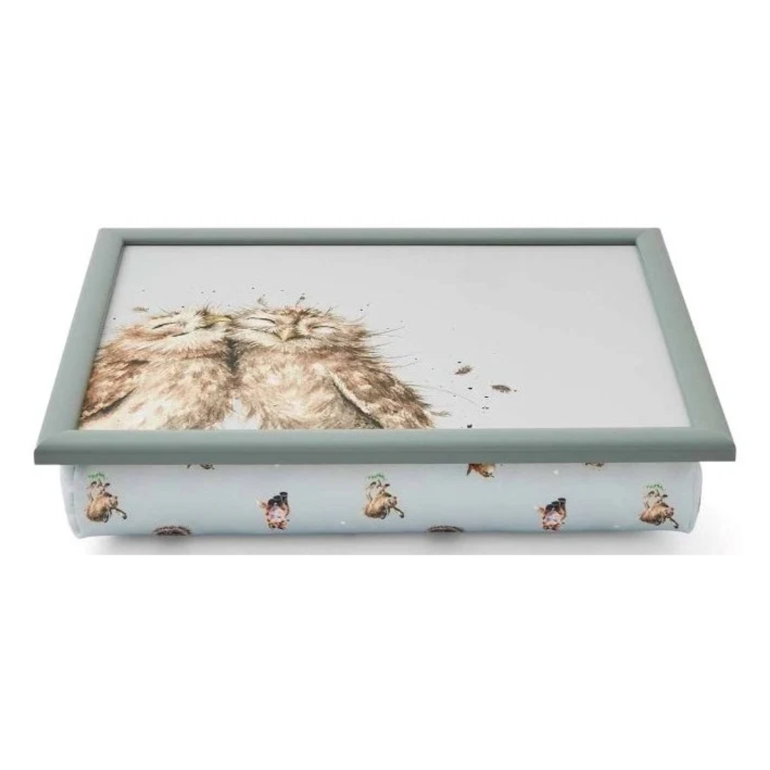 Royal Worcester Wrendale Designs The Twits Owl Cushioned Lap Tray