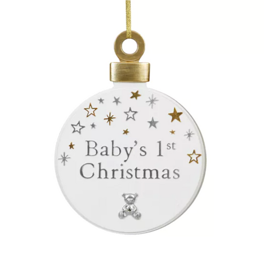 Bambino Baby's First Christmas Resin Plaque