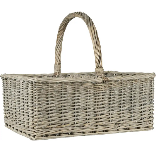 Ib Laursen Picnic Basket w/ 5 Rooms & Handle