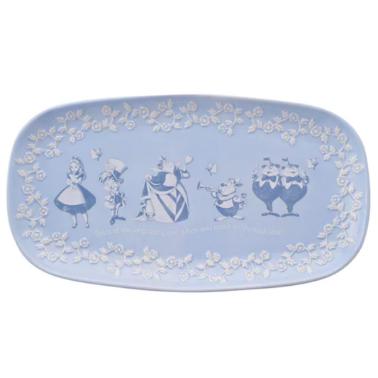 Disney Alice in Wonderland Serving Plate