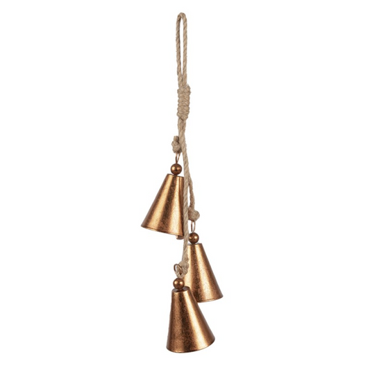 Christmas Ornament Bell 10x5x36 cm Copper Bauble