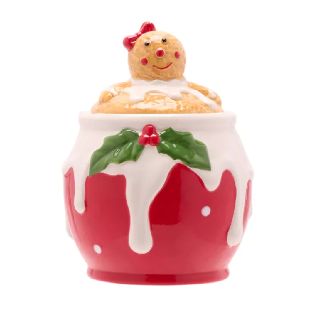 Gingerbread Icing Sugar Bowl & Jug Set