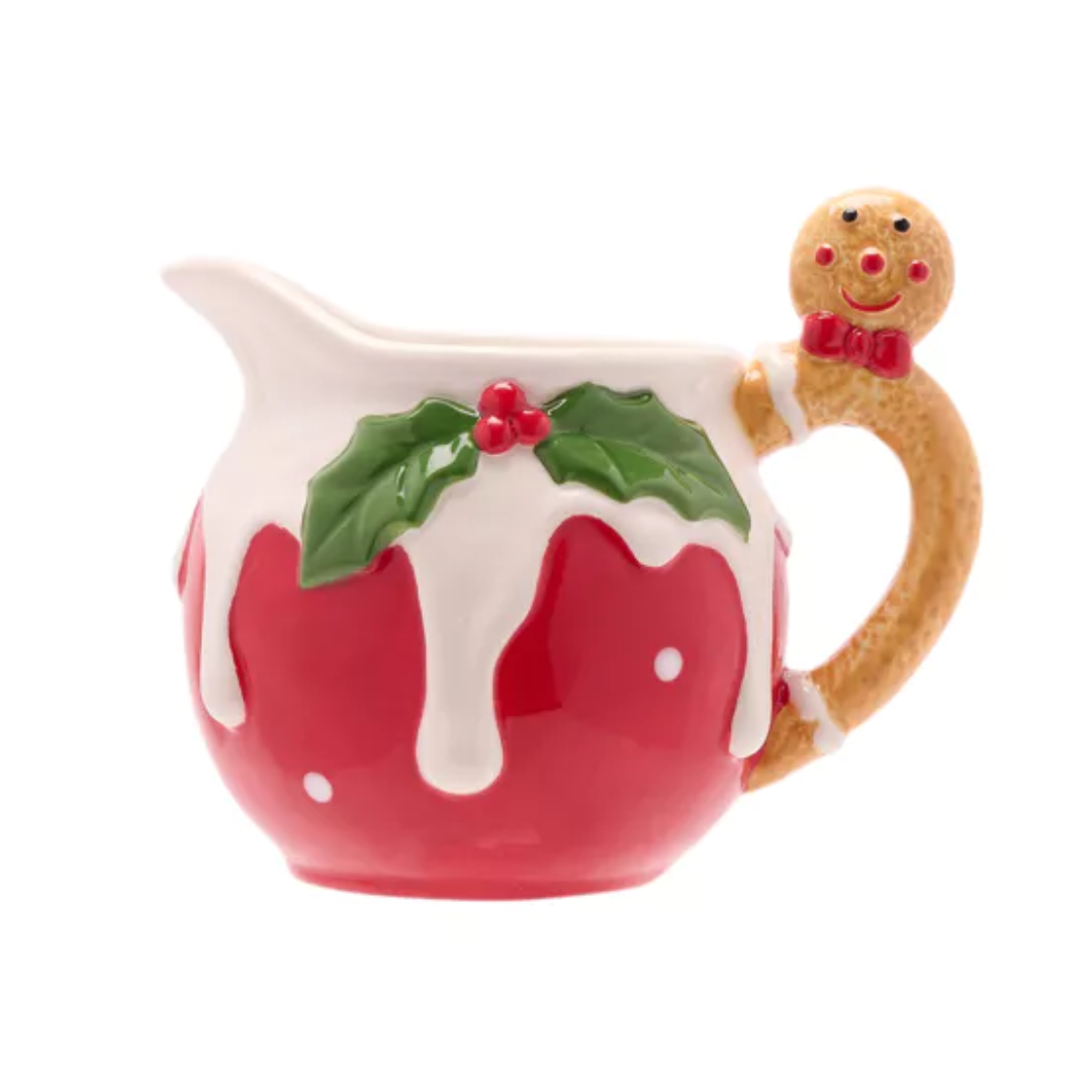 Gingerbread Icing Sugar Bowl & Jug Set