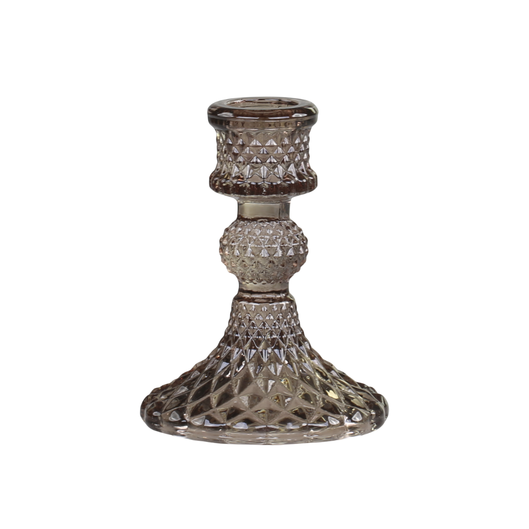 Candlestick W/ Diamond Cut