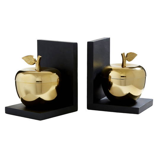 Apple Bookends Set of 2