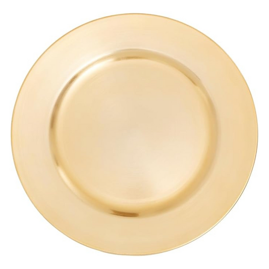 Premier Housewares Gold Charger Plates