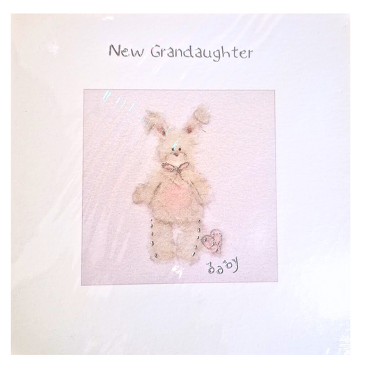 New Grandaughter Greeting Card