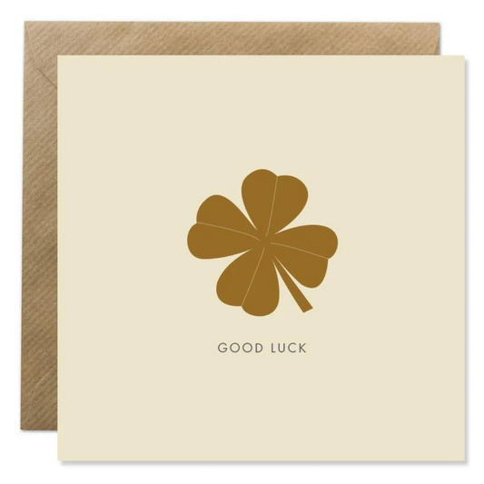 Good Luck Greeting Card