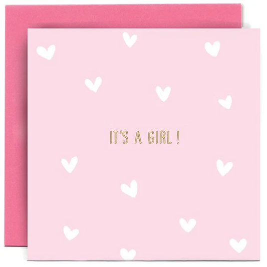 It's A Girl Greeting Card