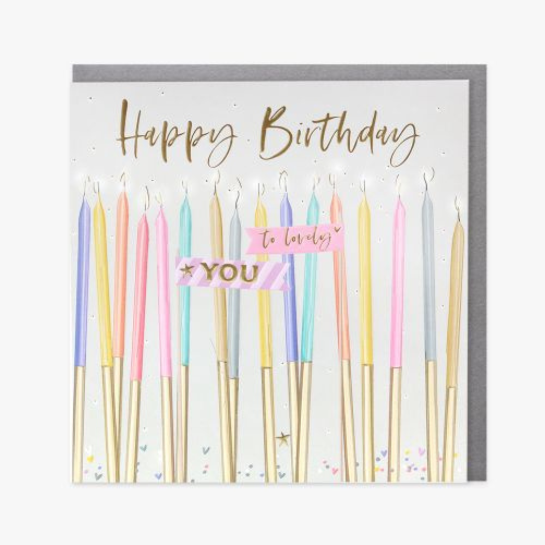 Happy Birthday to Lovely You Card