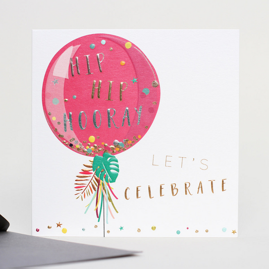 Hip Hip Hooray Greeting Card