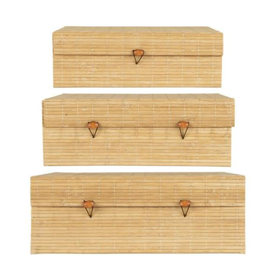 IB Laursen Bamboo Box Set of 3