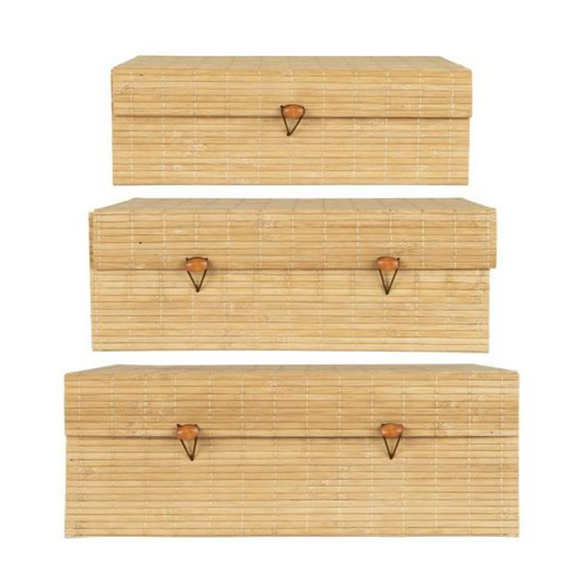 IB Laursen Bamboo Box Set of 3