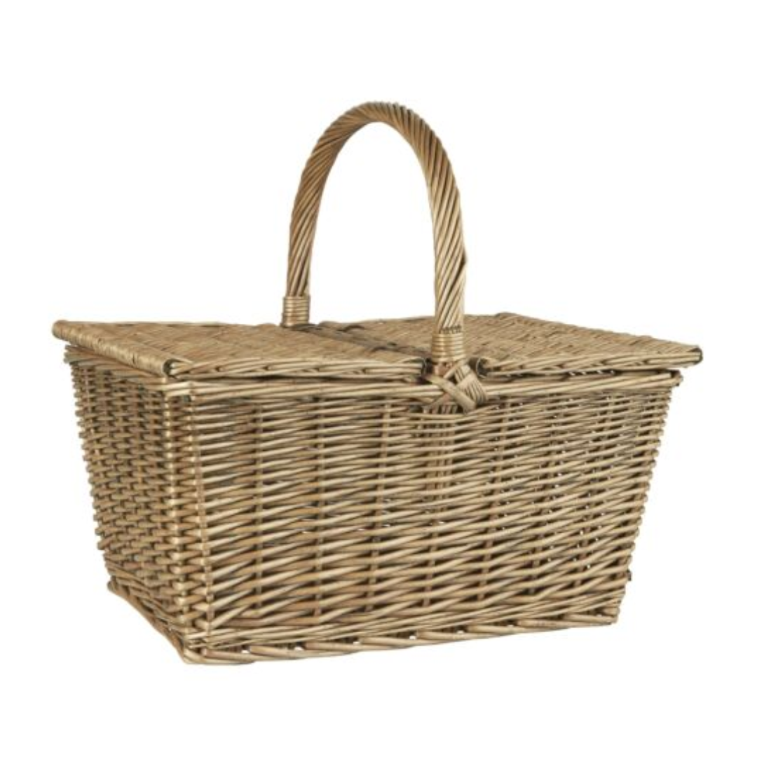 IB Laursen Picnic basket w/Lid and Handle