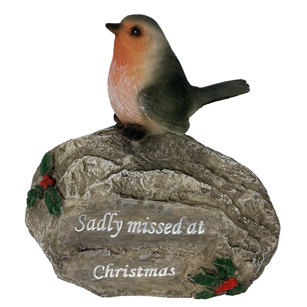 Robin Graveside Christmas Ornament