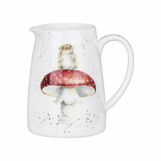 Wrendale 'He's a Fun-Gi' Mouse Posy Jug