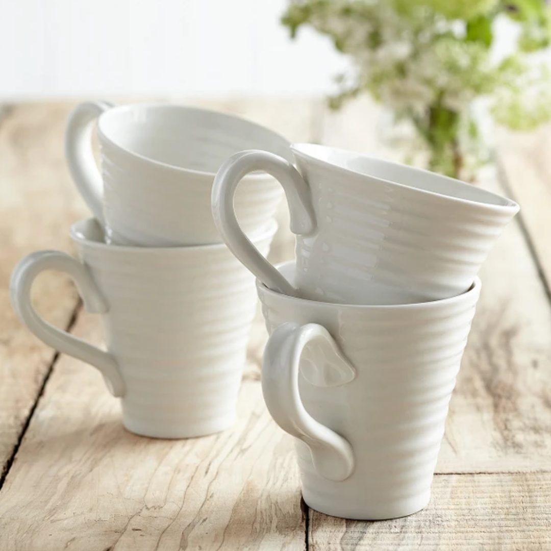 Sophie Conran White Porcelain Classic Mugs