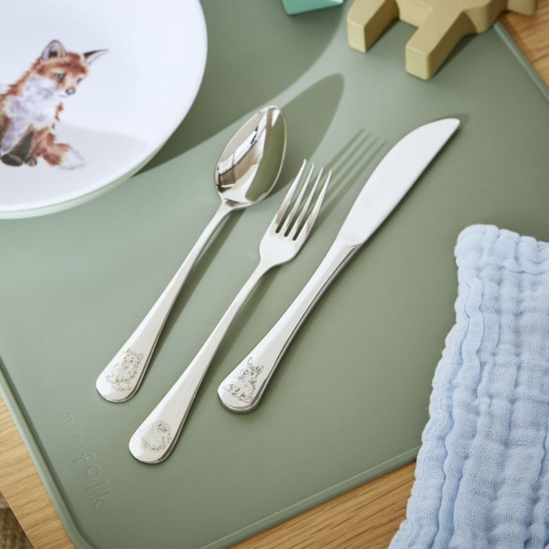 Little Wren 3 Piece Cutlery Set