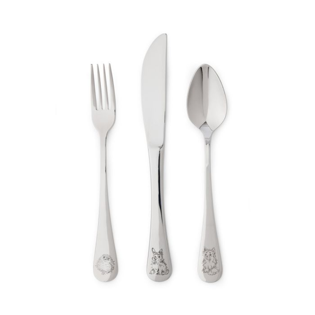 Little Wren 3 Piece Cutlery Set