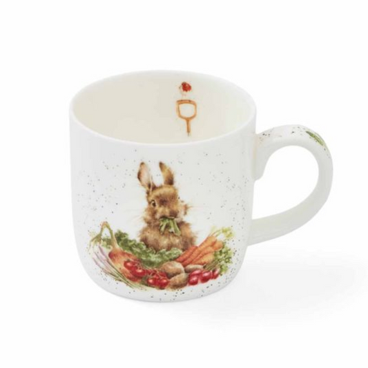 Wrendale 'Grow Your Own' Rabbit Mug