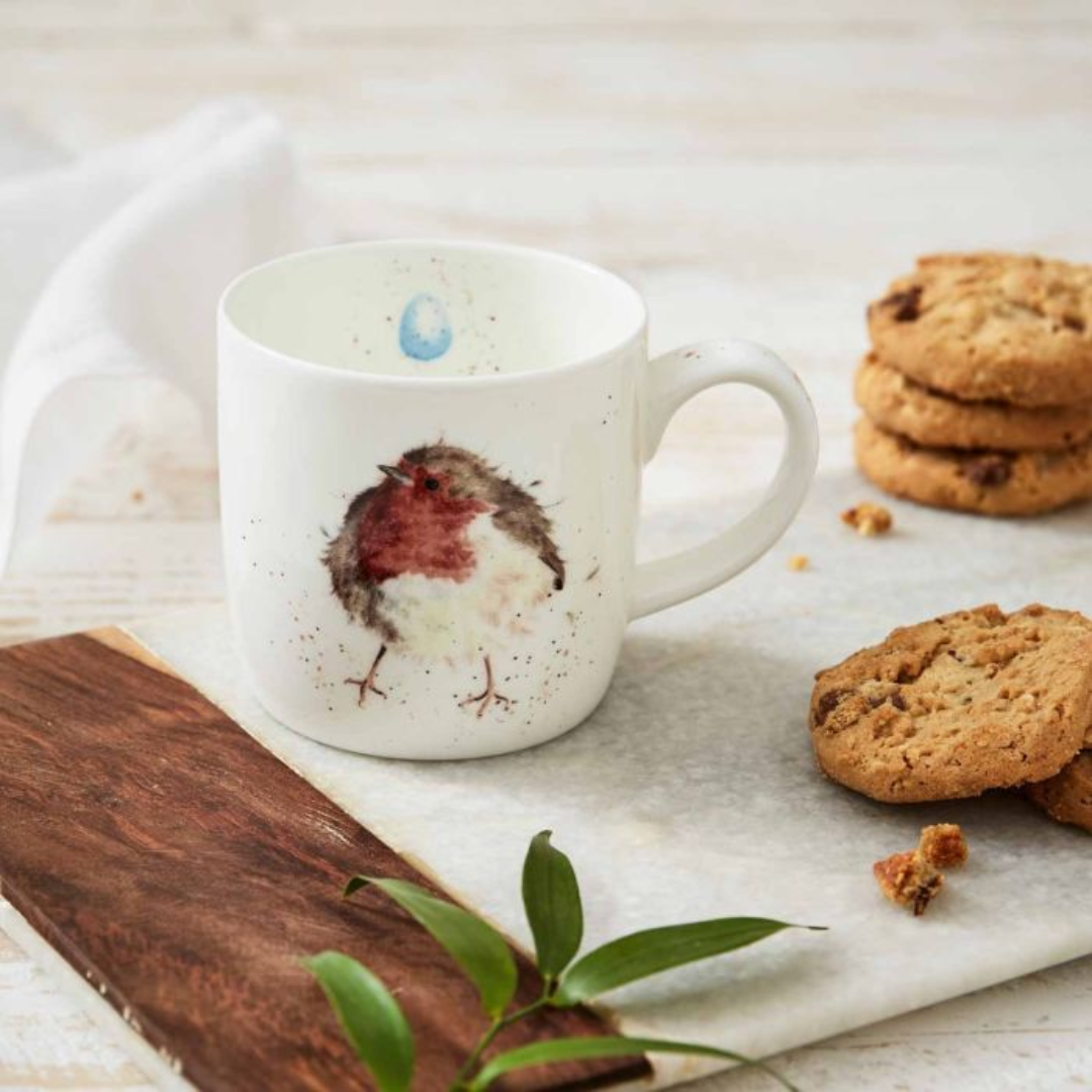 Wrendale 'Garden Friend' Robin Mug